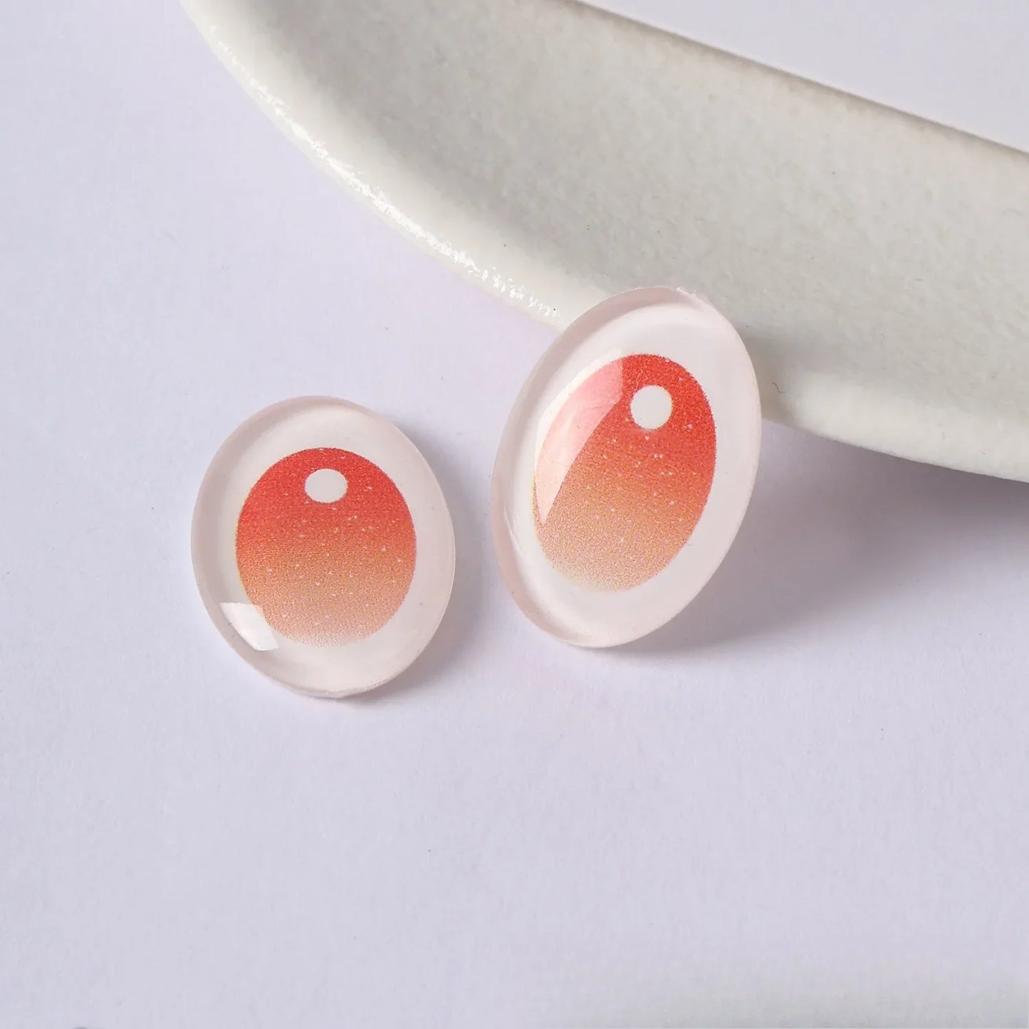 18pcs For Labubu Eye Accessories Simulation Glass Eye Patches Dolls Accessories