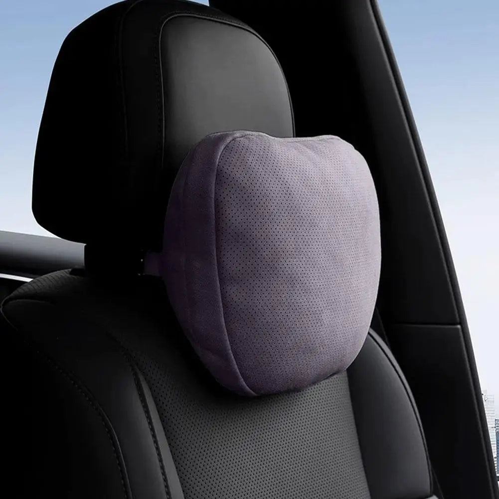Luxury Car Headrest Pillow,Premium Neck Support Cushion for Mercedes S-Class, BMW,Breathable,Soft for Long Drive Comfort