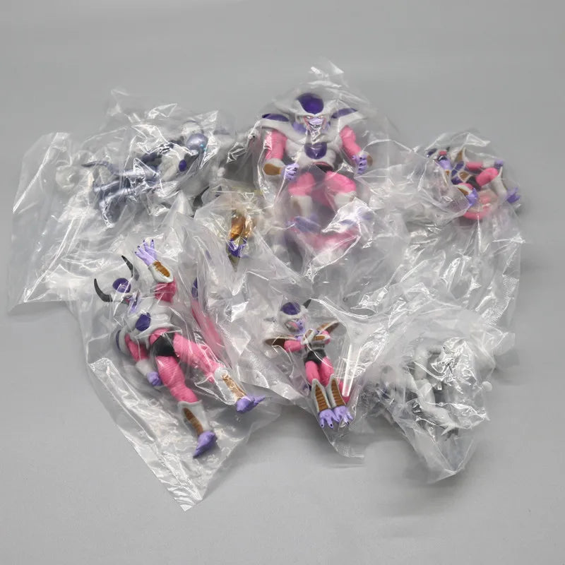 Hot 8pcs Dragon Ball Z Frieza Freezer Anime Figures Figurine Pvc Statue Model Doll Collection Decoration toys
