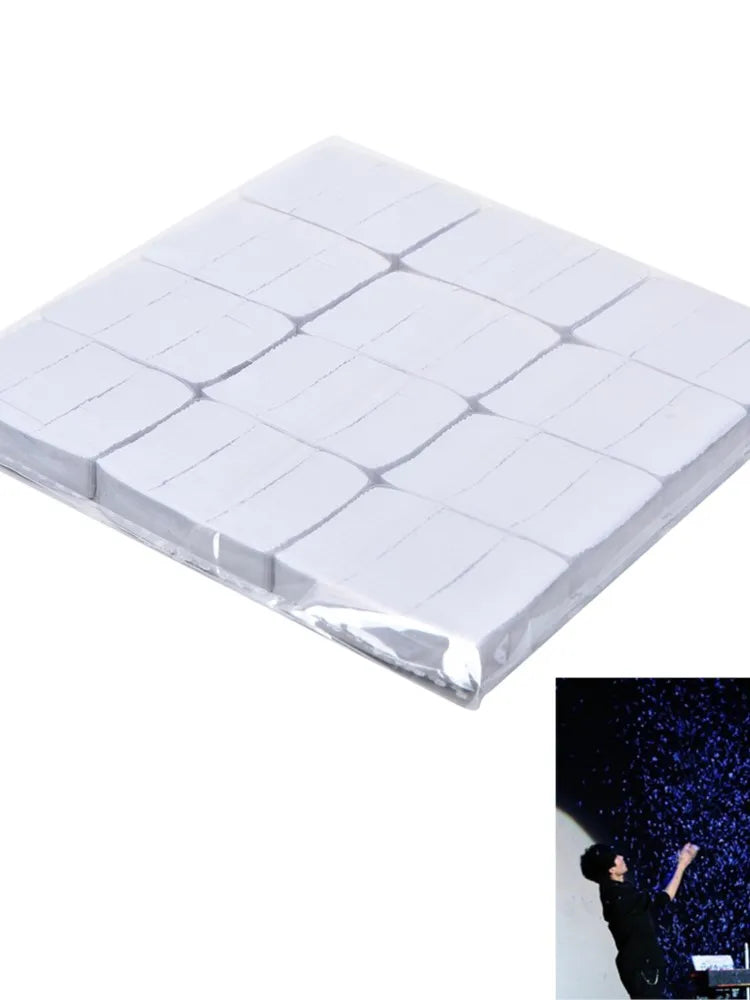 12 Pcs/set White Snowflakes Snowstorm Snow paper Magician Magic Tricks Props