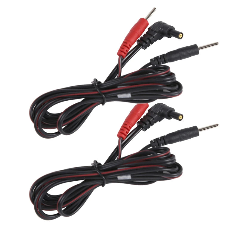 Electrode Lead Wires TENS Conductive Standard Pin for Ems Massage Electrode Pad Standard Pin Digital Tens Machine Health Care