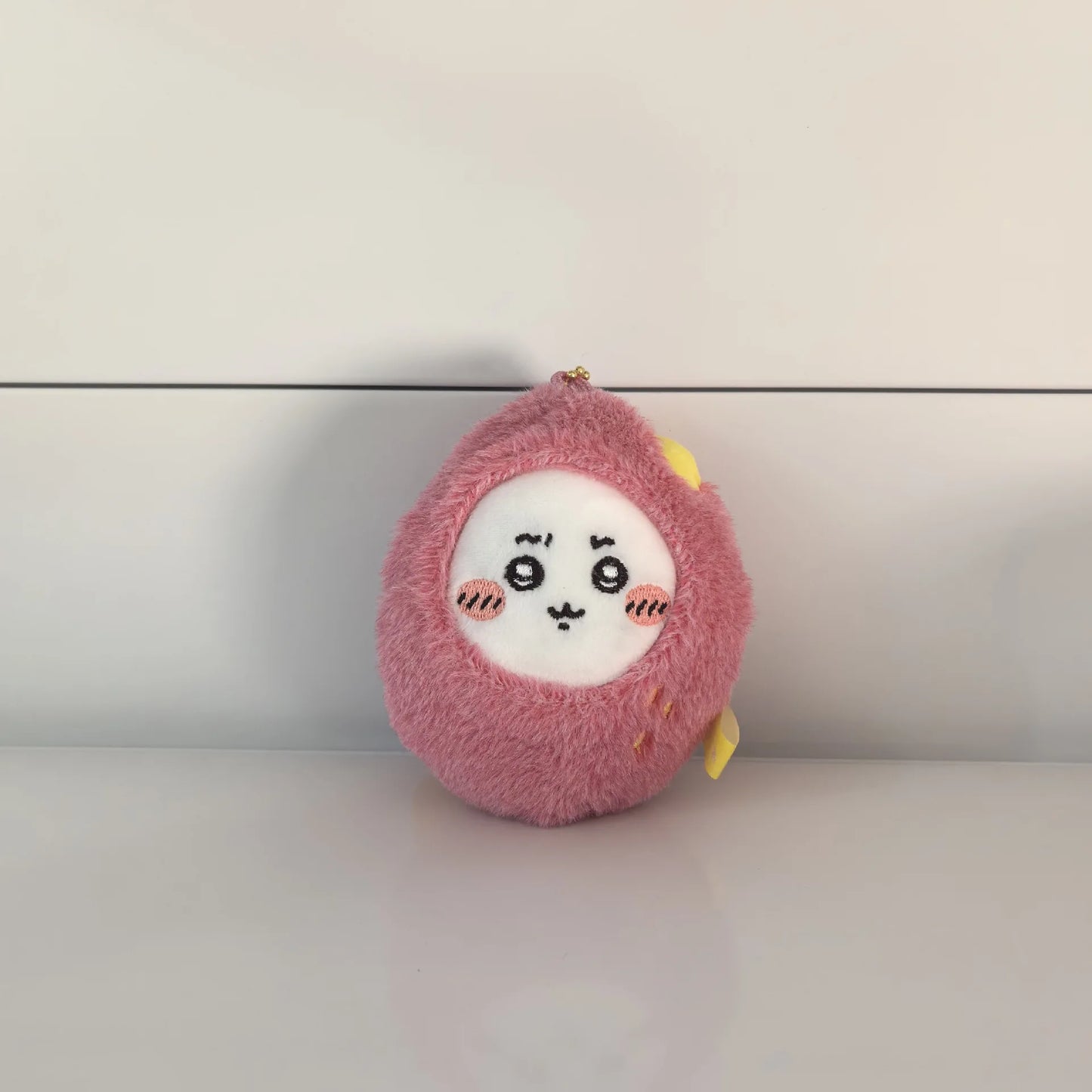 Japanese-style Kawaii Keychain Trinket Ussachi Small eight Sweet Potato Bear Short Plush Bag Pendant Keychain Holiday gift