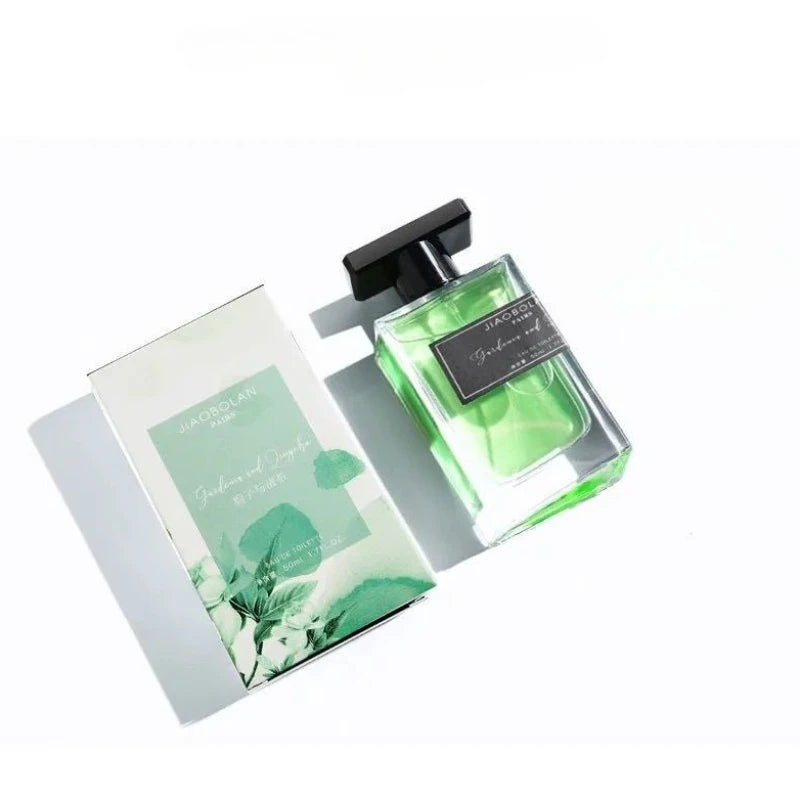 50ml Women's Gardenia & Green Tea Eau De Toilette – Elegant Long-Lasting Fresh Floral Perfume – Perfect Gift for Her