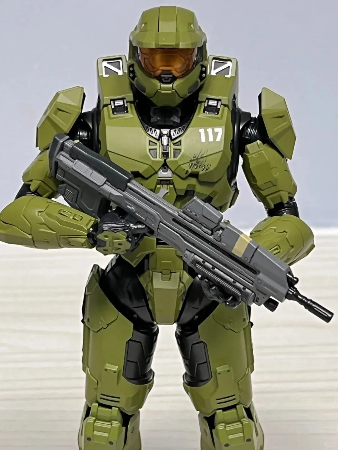 Game 18CM RE:EDIT Reach 1/12 SCALE MASTER CHIEF MJOLNIR MARK V1 Articulated Action Figurine Collectible Ornaments Cool Boys Gift