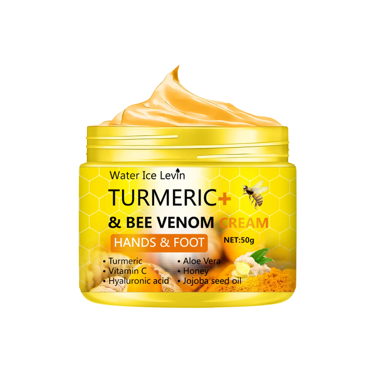 Poison Bee Hand and Foot Cream, a Natural Moisturizing Care Cream for Dry, Flaky Skin, Contains Organic Ingredients, Leaving Skin Soft, Smooth, and Hydrated