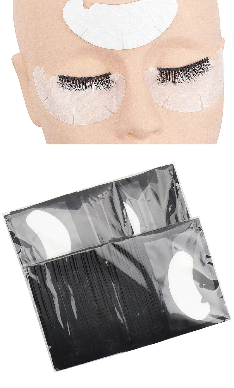 Eye Patches Eyelash Extension Under Eye Pads Makeup Lashes Patch Tip Stickers Pads For Eyelash Extension Supplies