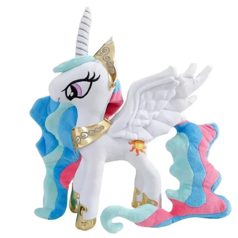 35/30CM My Little Pony Plush Toys Twilight Sparkle Pinkie Pie Fluttershy Rainbow Dash Soft Stuffed Unicorn Toys for Kids Gift