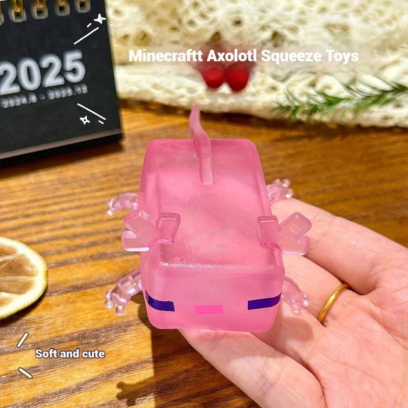 Game Axolotl Squeeze Toys Relieve Stress And Release Emotions Fidget Sensory Squeeze Toys Increase Entertainment Festiva