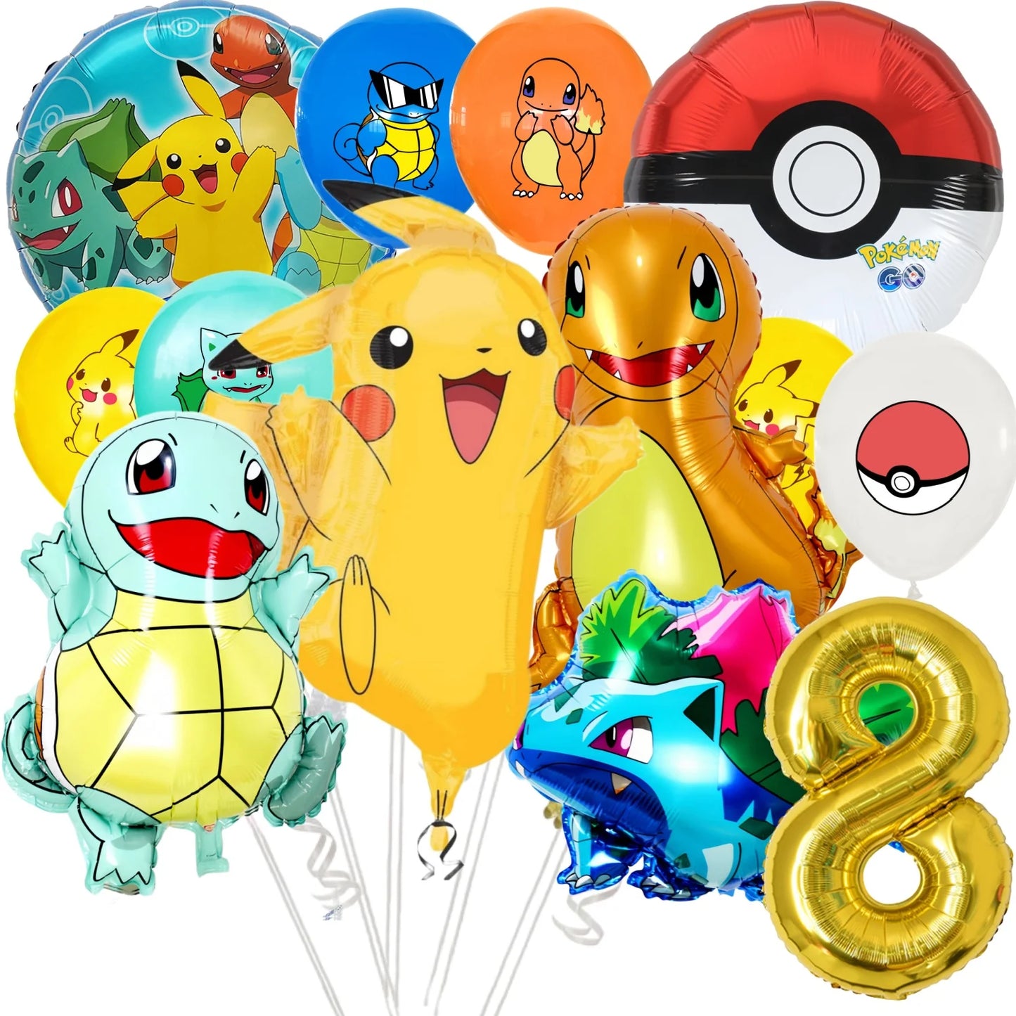 Decoration Pokemon Birthday Party Hats Pikachu Disposable Tableware Tablecloth Cup Plate Napkin Baby Shower Party Favors Pokemon