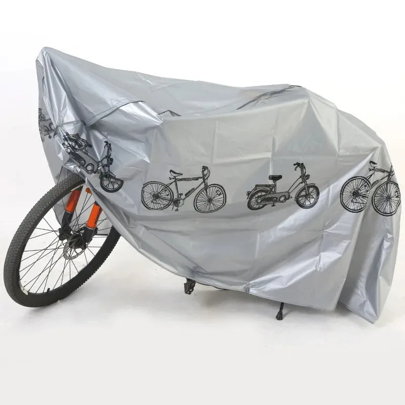 Bicycle Cover Motorcycle Rain Cover Waterproof Dustproof Anti-UV Outdoor Protection MTB Bike Cover All Seasons Bike Accessories