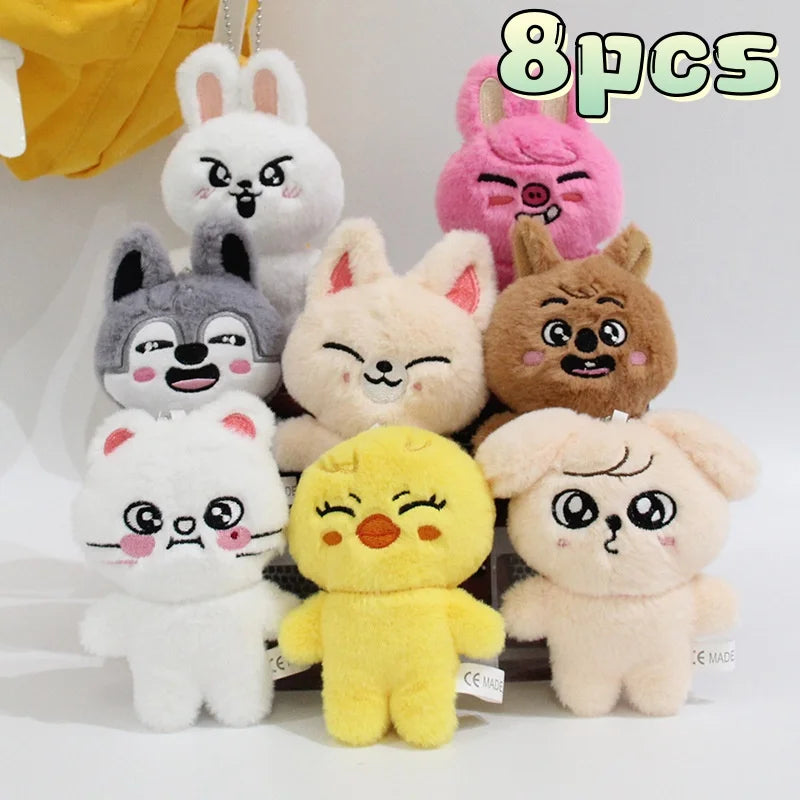 Skzoo Keychain Plush Kawaii Skzoo Keychain Stay Plush Cartoon Stuffed Animal Doll Kawaii Toys Room Decor Boy And Girls Gift