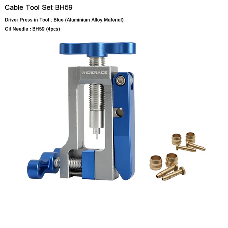 RIDERACE Bicycle Brake Repair Tool Hydraulic Hose Needle Driver Cutter MTB Bike Cycling For Shimano SRAM AVID Magura BH90 BH59
