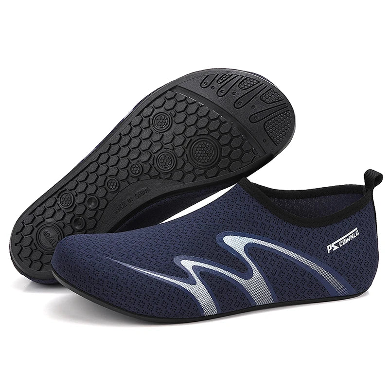Men Women Children Quick Dry Water Sports Barefoot Feeling Wading Shoes, Swimming Water Shoes, Windsurfing, Surfer,Yoga Shoes