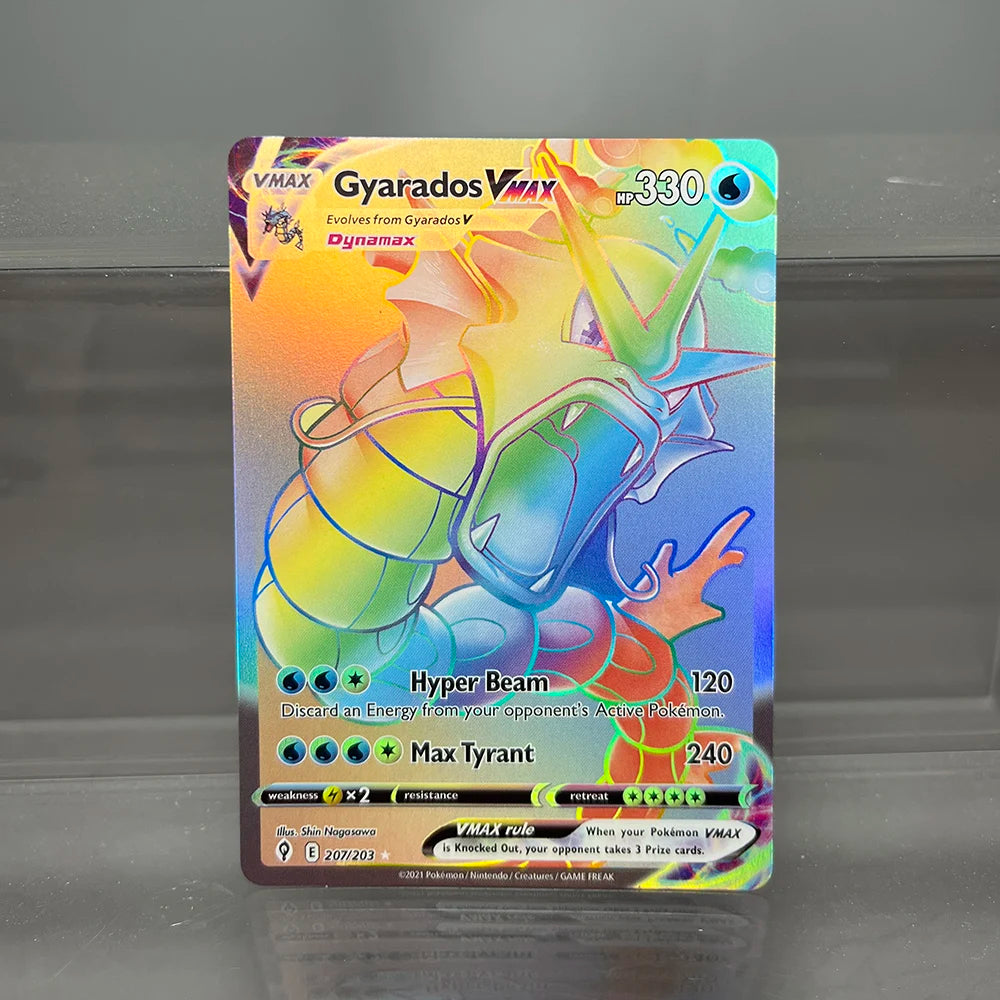 PKM Proxy Cards Classic Mew Vmax Charizard Vstar Cards Collection PTCG Celebi V Fusion Strike Foil Card