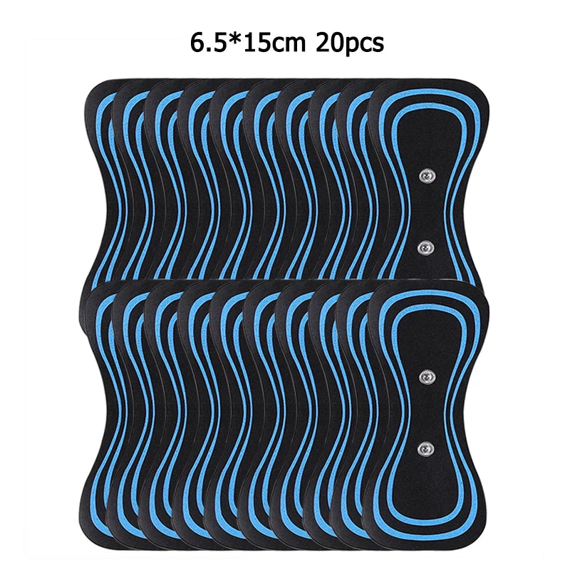 Tens Massager Electrode Pads For Neck Massager Gel Patch Accessories Trainer Exerciser Replacement Muscle Stimulator Sticker
