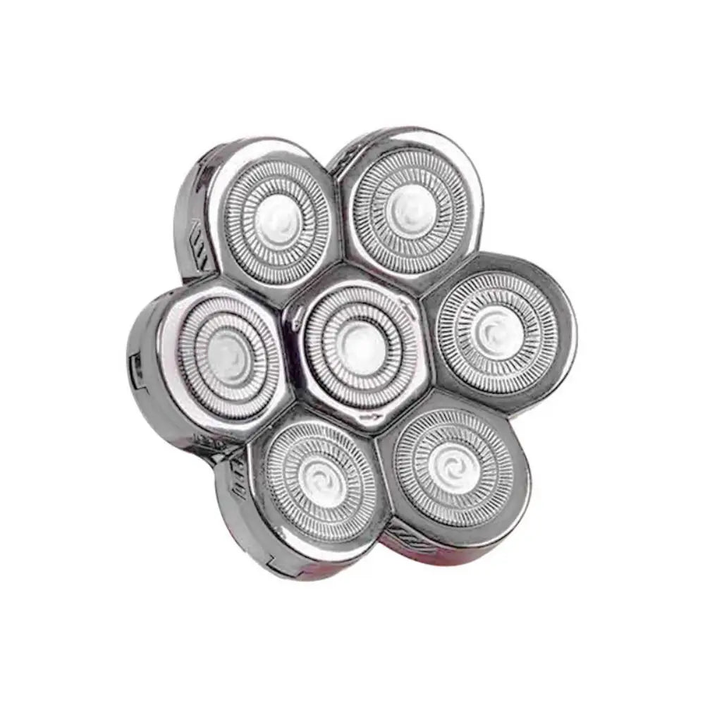 Men's New Multi-Function Washable Rotary Barber Shaver – Spare Heads for Multi-Blade Smart Razor