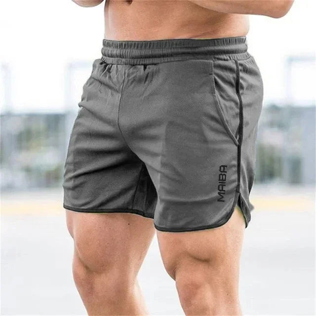 Summer Sports Shorts Men Fitness Sweatpants Bodybuilding Short Pants Mens Gym Quick Dry Brand Jogging Mesh Basketball Men Shorts