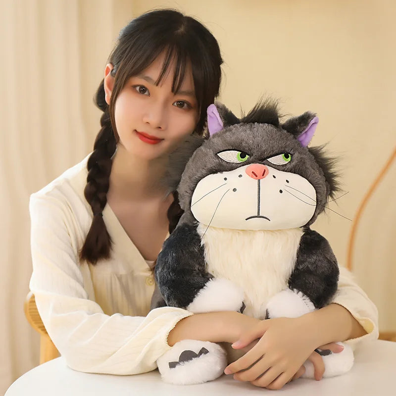 Kawaii Lucifer Cat Plush Toys Princess Dream Stuffed Kitten Animals Dolls Funny Birthday Xmas Gifts for Girls Room Decoration