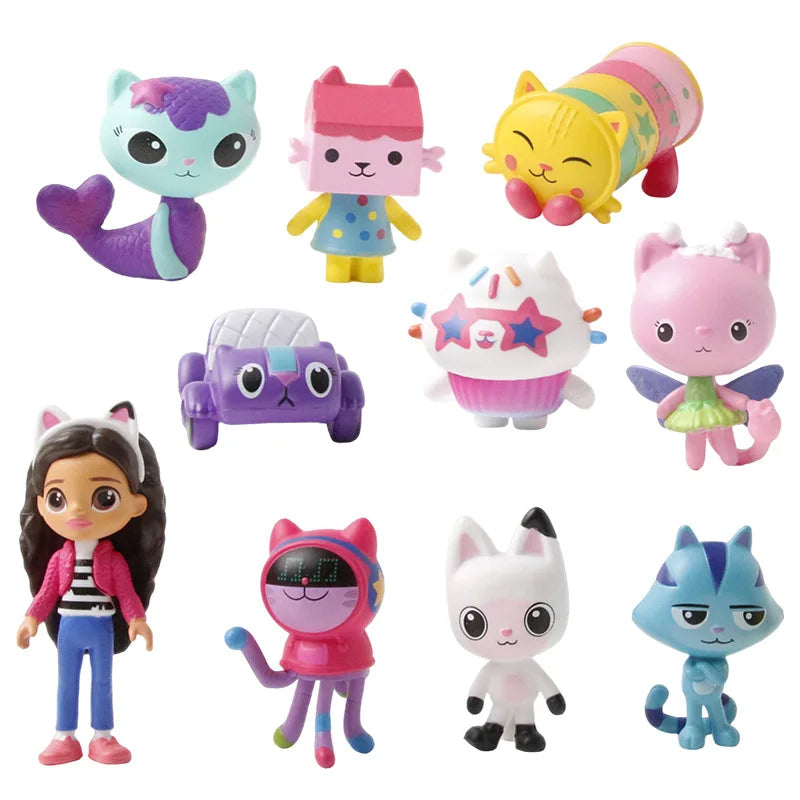 Gabby's Dollhouse Action Figure Cute Doll Collection Model Toys