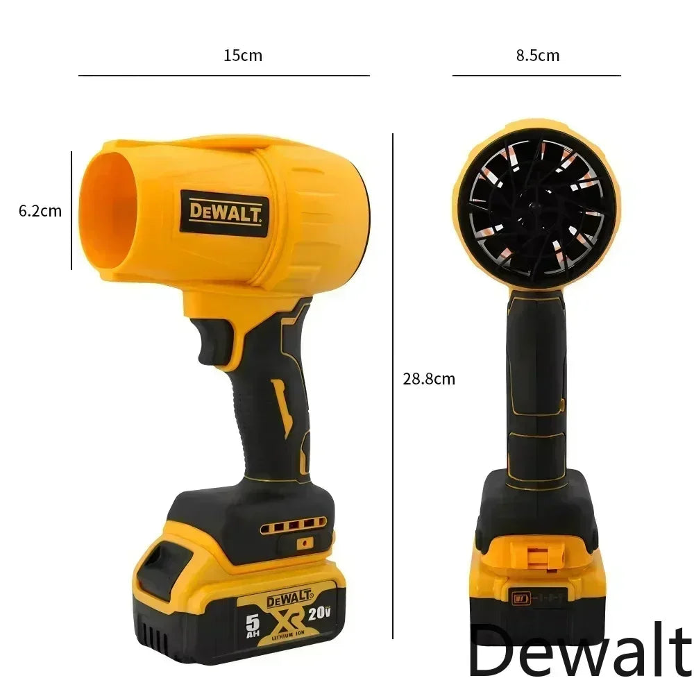 Dewalt 30000RPM Air Blower Cordless Turbo Fan Handheld Violent Fan Dryer 20V Rechargeable Dust Blowing Tool(no battery)
