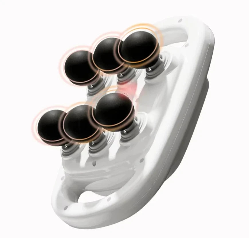 6 Head Massage Gun for Muscle Relief Deep Tissue Percussion for Neck Cervical Spine Full Body