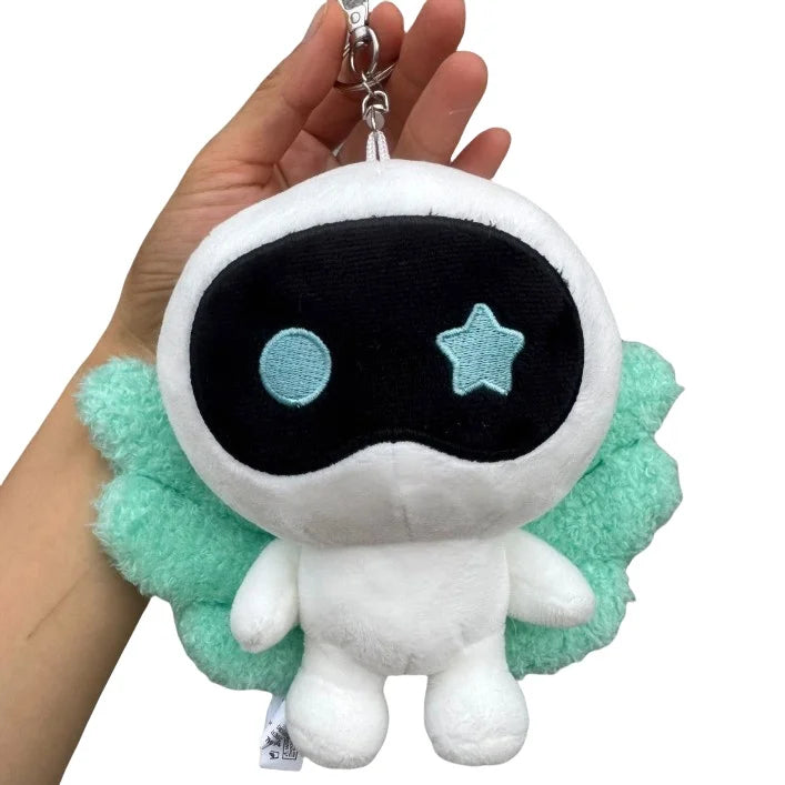 Korea Wootteo Plush Toy Kawaii Stuffed Doll for Backpack Pendant Wave New JIN Design Astronaut Wings Keychain Fans Support Gift