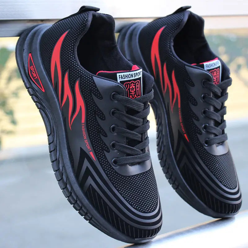 New Breathable Sports Shoes Men's Casual Sneakers Male Antislip Wear-resisting Running Trainers Outdoor Men Shoes