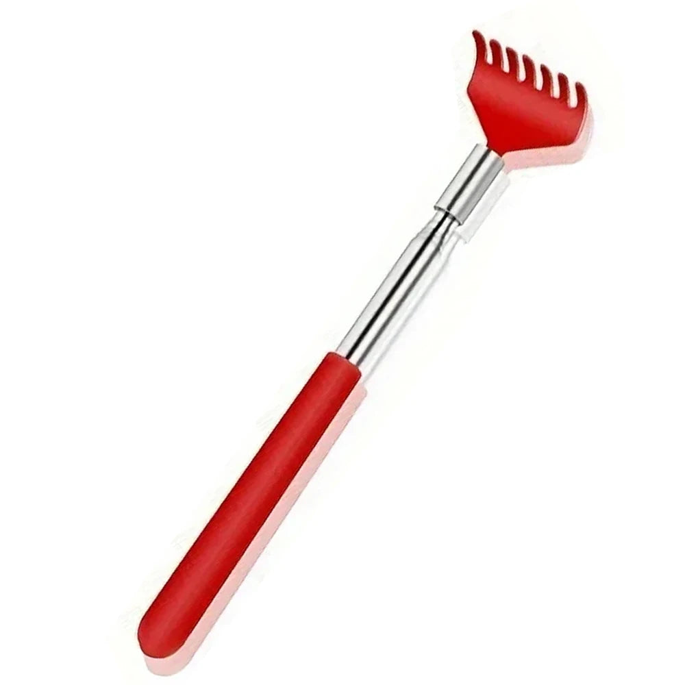 Portable Extendable Back Scratcher Stainless Steel Telescoping Back Scratcher Tool Telescopic Back Scratching Tool Massage Gift