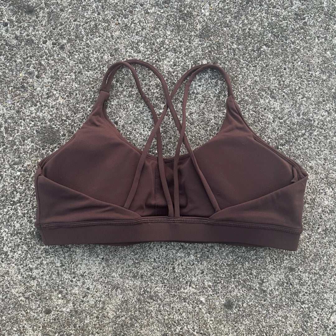 Solid Color soft high strength Women Fitness Bra Tight Sport Top Comprehensive Training Gym Yoga Underwear Tight With Chest Pad