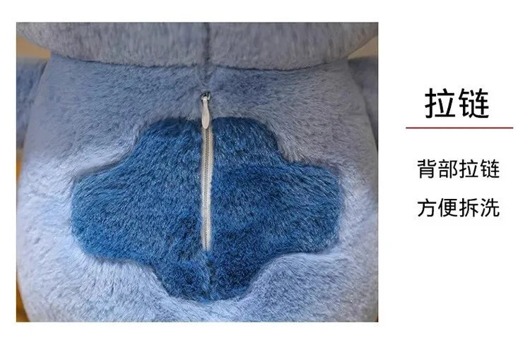 32/45/55cm Stitch Large Plush Doll Soft Cute Anime Periphery Sofa Pillow Bedhead Decor Accompany Toy Ornament Gift For Childs