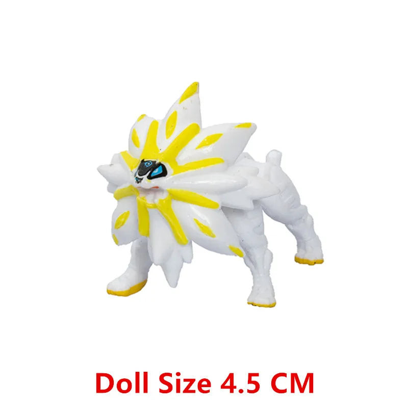 Pokemon Anime Figure Pikachu Sun Elf Eevee Gengar Monstruo De Bolsillo Cartoons Figure Model Action Toy Kids Gift Buy in bulk