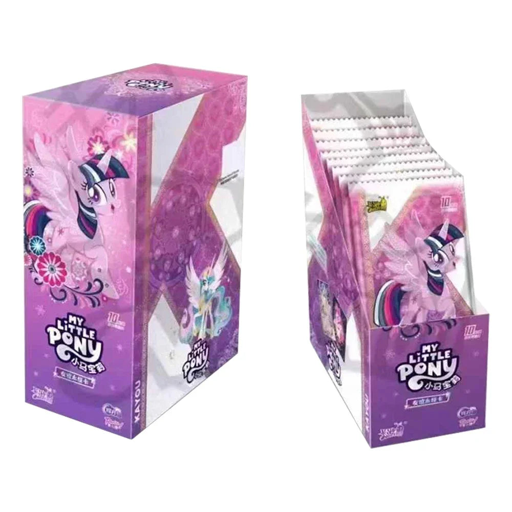 KAYOU Genuine My Little Pony Card 40th Anniversary Limited Friendship Eternal Card Rare SC SGR Cards Toy Gift Princess Card