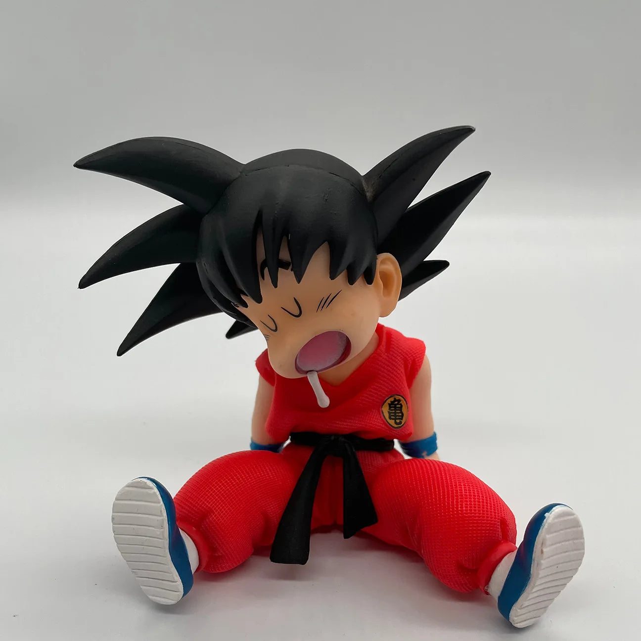 10cm Dragon Ball Z Anime Pvc Action Figure Sitting Posture Sleep Son Goku Model Statue Collection Decoration Toys Birthday Gift