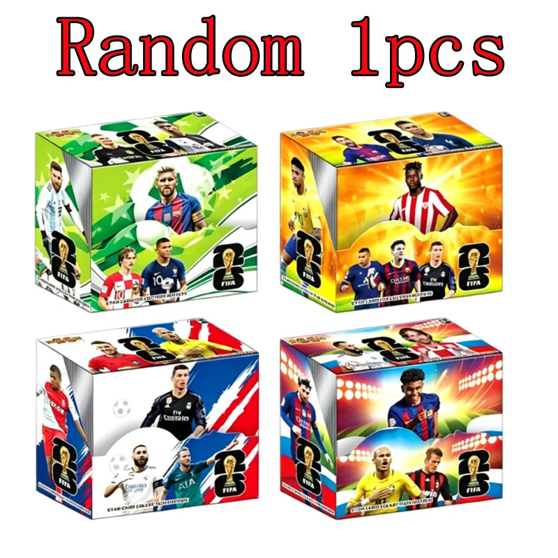 In Stock Panini 2026 New FIFA World Cup Soccer Cards Pack Panini Football Star Cards Soccer Memorabilia Collection Football Card