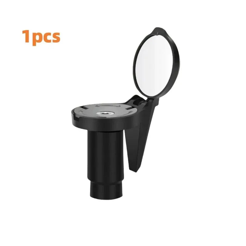 Bicycle Rear View Convex Mirror, 1PC Drop Bar Handlebar Mount Bike Back Sight Reflector, Lightweight Acrylic Lens Cycling Mirror