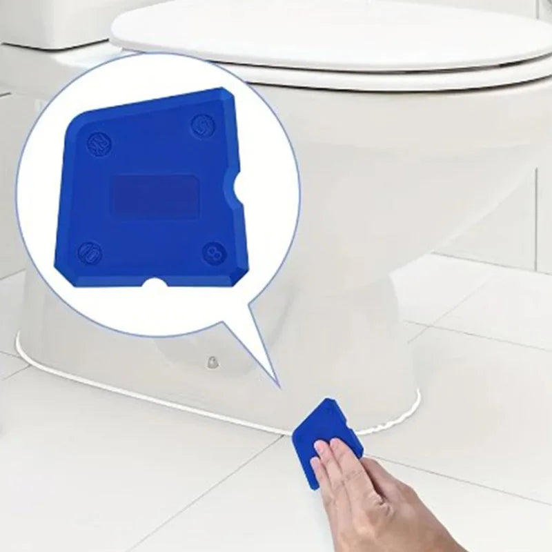 4-Piece Silicone Caulking Tool Set - Versatile, Easy Clean-up, & Professional Sealant Spreading