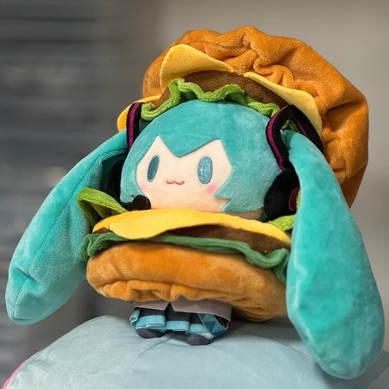 15cm Hatsune Miku Snow Series Plush Doll Kawaii Q Version Plushies Backpacks Toys Action Figures Keychain Bag Pendant Toy Gift