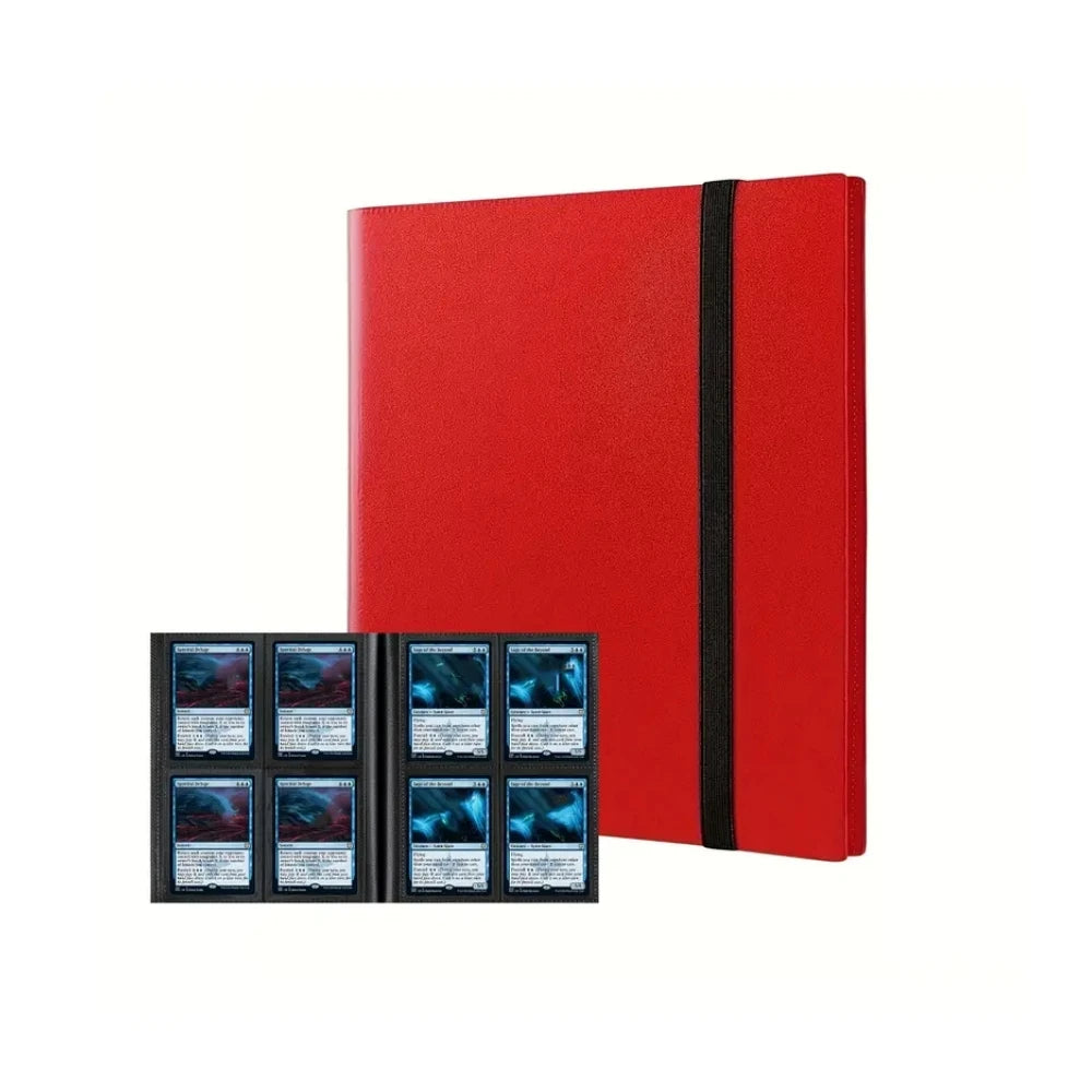 160-Pocket Extra-Large Trading Card Binder - Durable PP Material, Protective Album for Game and Collectible Cards