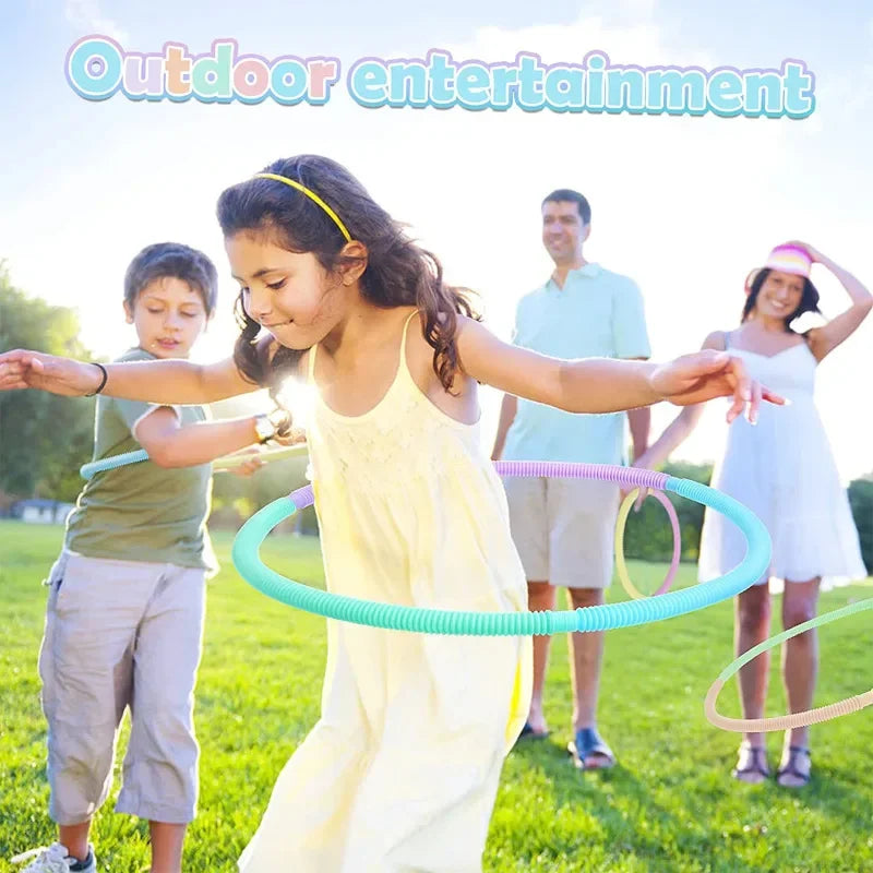 6 Pcs/Pack Pop Tubes Sensory Toys Fidget Pop Tube Stress Relief Decompression Finger Toy Telescopic Tube for Kids Teenager Gifts