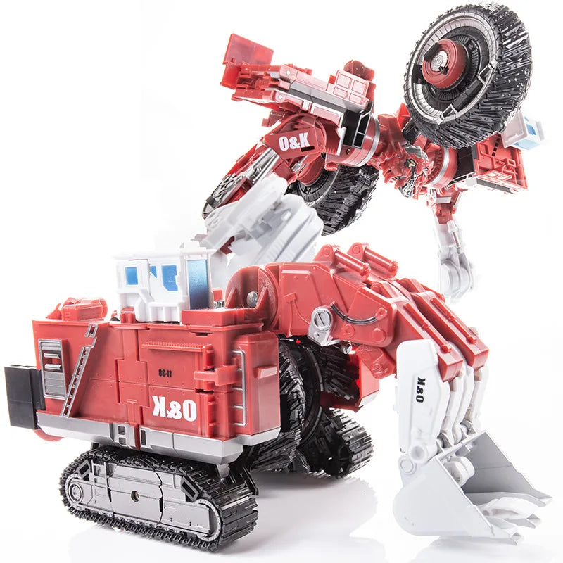 AOYI Oversize 8 IN 1 Transformation GT Devastator Toy Action Figure Cool Robot KO Excavator Model Kid Adult Gifts