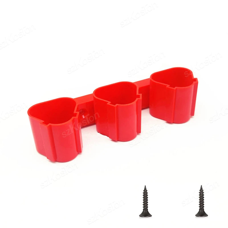 Battery Holder Tool Storage Fixed Bracket Installation Base Display Rack Buckle for Makita/Milwaukee/Bosch 10.8/12V Battery