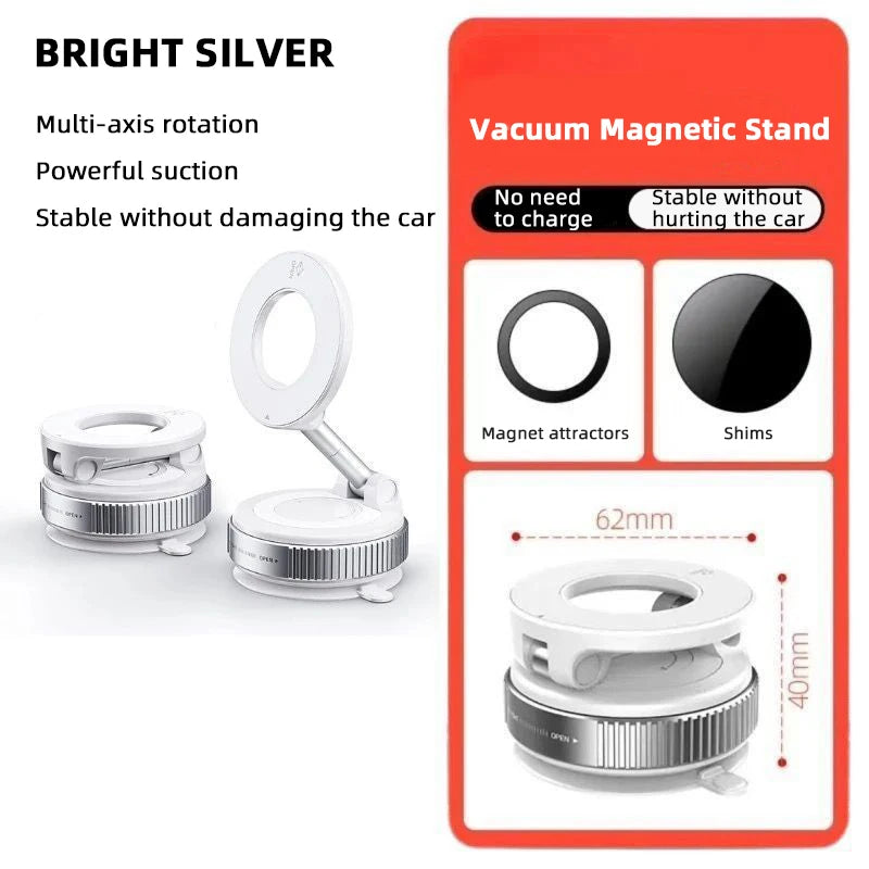HOMEFISH K007 Magnetic Phone Holder|Three-axis Rotation For Free Adjustment|A Convenient Choice For Multiple Scenarios.