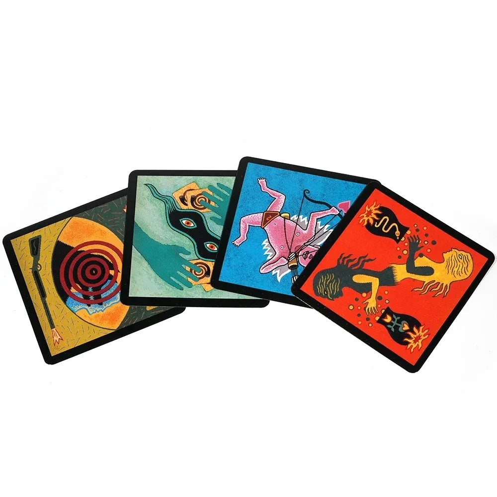 The Werewolf Cards 24 Table Game With Paper Guidebook, Puzzle Leisure Family Friend Party Board Deck,Halloween Christmas Gifts