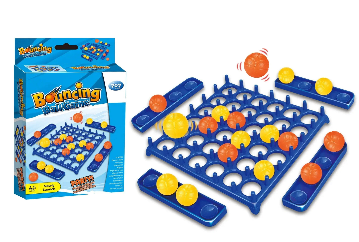 Fun Bouncing Ball Games, Children's Coordination Board Games, Battles, Throwing Balls, Bouncing Balls, Party Interactive Toys