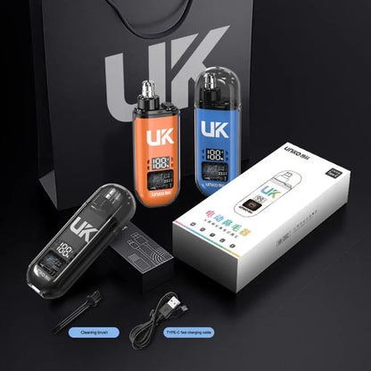 Smart Digital Display Nose Hair Trimmer for Men USB Rechargeable Painless Ear Nose Hair Clipper IPX5 Waterproof Grooming Kit