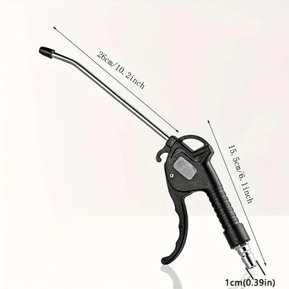 Air Blow Gun,High Flow Air Blower Gun for Compressor with Angled Bent Nozzle,Three Colors to Choose from,Short style