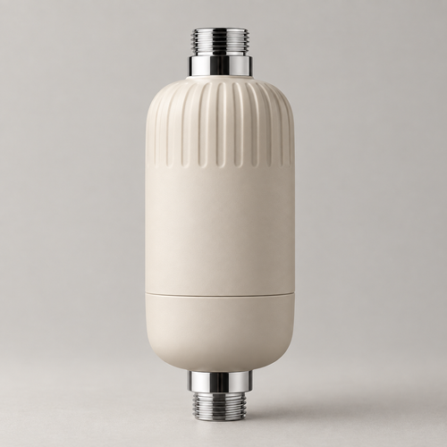 Refillable Inline Shower Filter