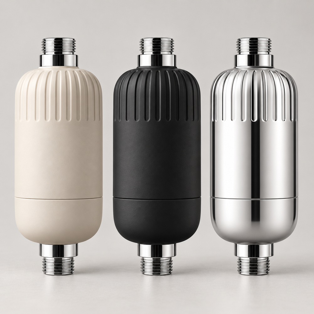 Shower filter colour options