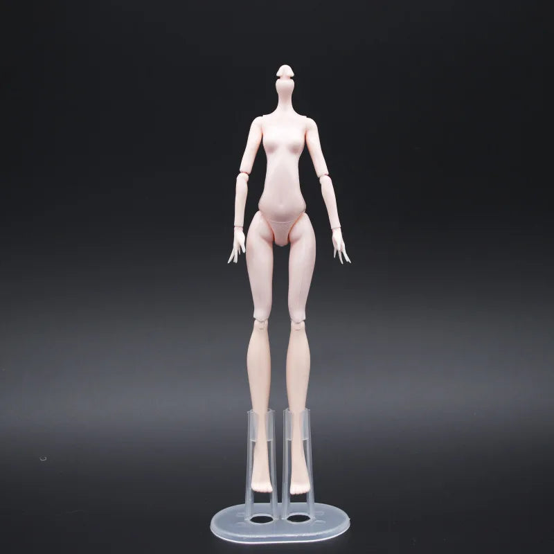 Multi-Joints Movable Doll Body Toy 23cm Doll Toy To Fit Many Heads White Green Brown Purple Monstering High Doll Body Cat heads