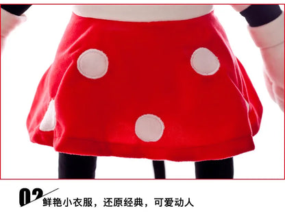 40-100cm Stuffed Mickey&Minnie Mouse Plush Toy Soft Goofy Pluto Donald Duck Mickey Minnie Dolls Birthday Wedding Gifts for Kids